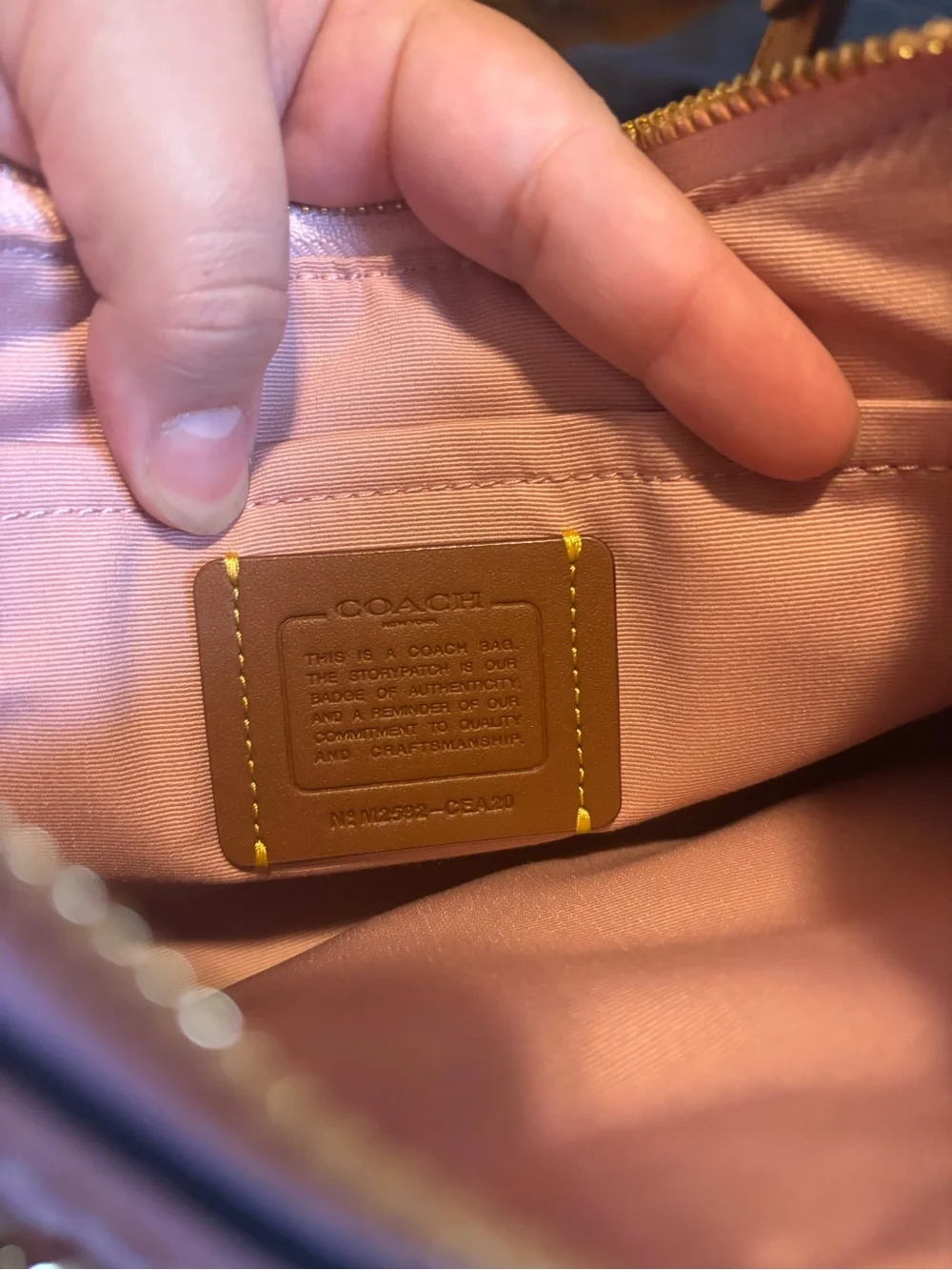 Coach shoulder bag